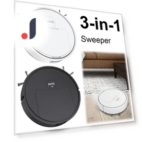 Automatic Sweeping Machine with USB Charging — Smart Cleaning Robots, Vinde Home