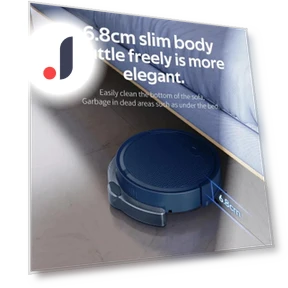 Automatic Sweeping Robot Vacuum — Smart Cleaning Robots, DC-HOME-4