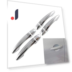 Chrome Car Exterior Side Smart Door Handle Trim — Chrome Trim & Accessories, Lntelligent Living Hall