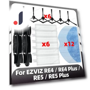 Compatible Replacement Parts for EZVIZ RE4/RE5 Robot Vacuum — Parts & Accessories, Lntelligent Living Hall
