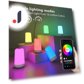 Creative LED Touch Bluetooth Controller — Night Lights, Elegant Living House