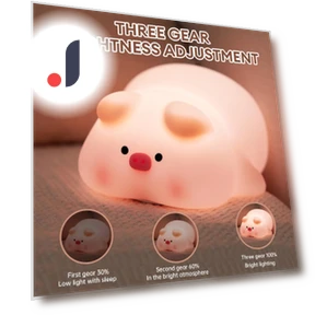 Cute LED Night Lights with Touch Sensor — Night Lights, Refreshing Home