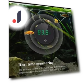 Digital Aquarium Thermometer with LED Display — Thermometers, Fungogo