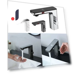 Digital Display Touch Faucet — Smart-Touch Kitchen Faucets, Refreshing Home