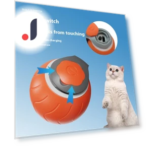 Electric Rolling Ball Toy for Cats — Cat Playthings, Kitty Cat House