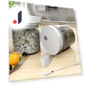 Electric Vacuum Glass Container Smart Tank — Jars & Canisters, Versatile Home Furnishing
