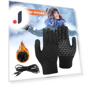 Electrically Heated Gloves — Gloves & Mittens, Homedepot