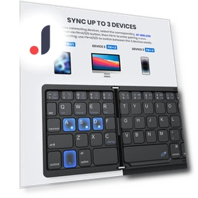 Folding Compact Keyboard — Keyboards, 3d printing machine
