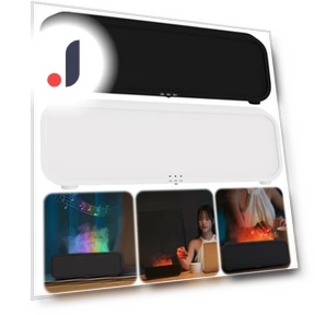 Home Aromatization Machine with Colored Flame — Diffusers, Flowers living