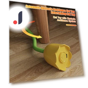 Interactive Cat Ball in Flower Shape — Cat Playthings, Kitty Cat House
