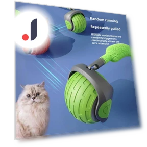 Interactive Cat Ball — Cat Playthings, Vogue Wardrobe