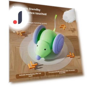 Interactive Electric Cat Toy Mouse — Cat Playthings, SUNJOY HOUSE