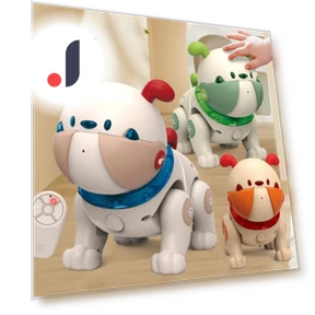 Interactive Smart Robotic Bulldog — Interactive Figures & Robots, Play with You