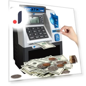 Kids ATM Toy — Savings & Piggy Banks, Simple and warm