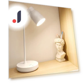LED Desk Lamp with Adjustable Brightness — Study & Desk Lighting, Seahorse Home