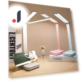 LED Desk Lamp with Touch Sensor — Study & Desk Lighting, LivingHousehold