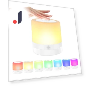 LED Night Light with Touch Control — Night Lights, Elegant Living House