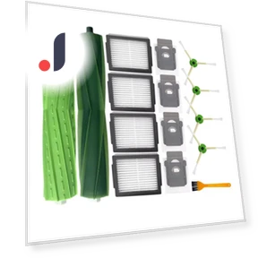 Main Side Brush, HEPA Filter, Dust Collector — Parts & Accessories, Elegant Living House