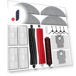 Main Side Brush HEPA Filter Mop Cloth Dust Bags Spare Parts Accessories — Parts & Accessories, Lntelligent Living Hall