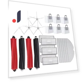 Main Side Brush Mop HEPA Filter Dust Collector Cleaning Roller Brush Accessories — Parts & Accessories, Serene Homes