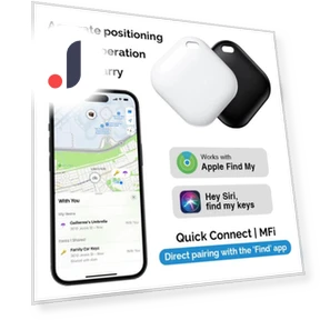 Mini Bluetooth Tracking Device for Apple Find My App — Item Locators, maoxiaowei