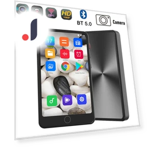MP4 Player with Camera, Bluetooth, WiFi, and Touch Screen — Portable Media Players, PRISMA