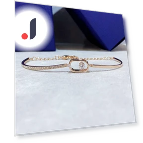 Oval-shaped Bracelet The Beating Heart — Smart Jewelry, WJG Pretty