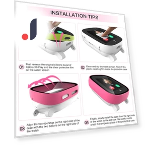 Protective Case for Kids Smart Watch — Smartwatch Protectors, Seahorse Home