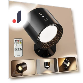 Rechargeable LED Wall Light with Touch Control — Wall Lighting, Refreshing Home