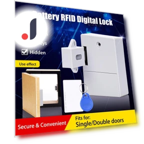 RFID IC Card Sensor Cabinet Drawer SmartLock — Smart Home Security, Serene Homes