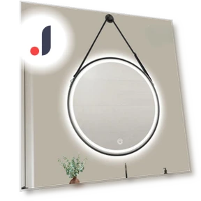 Round Makeup Mirror with LED Lighting — Makeup, Vinde Home