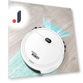 Smart 3-in-1 Robot Vacuum — Smart Cleaning Robots, Intelligent Living Hall