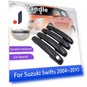 Smart Carbon Fiber Door Handle — Car Door Entry Guard