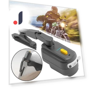 Smart Electric Motorcycle Helmet Wiper — Helmets & Accessories, World Auto Parts