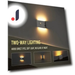 Smart Motion Sensor Wall Light — Night Lights, Elegant Living House