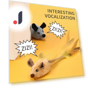 Smart Running Mouse Toy for Cats — Mice & Animals, Happy Home Mall