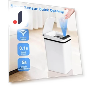 Smart Sensor Trash Can — Kitchen Cans, Refreshing Home