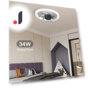 Smart Silent Ceiling Fan Light with Converter Extender — Ceiling Fan Lighting Solutions, Home Textile Home Decoration