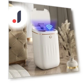 Smart Trash Can with UV Light — Kitchen Cans, Refreshing Home