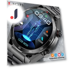 Smart Watch with ECG and Temperature Monitoring — Smartwatches, LIGE