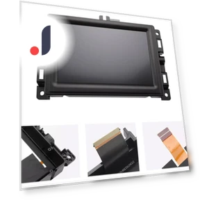 Uconnect LCD Touch Screen Radio Monitor Display with Frame — Display Modules, Auto Accessories Home