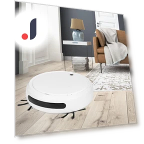 Ultraviolet Sweeping Robot Vacuum — Smart Cleaning Robots, Lntelligent Living Hall