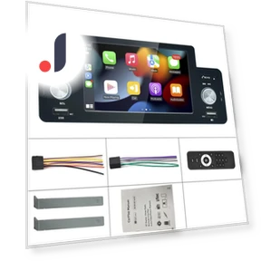 Universal Car Multimedia Player with Touch Screen — Stereo Receivers, Reakosound