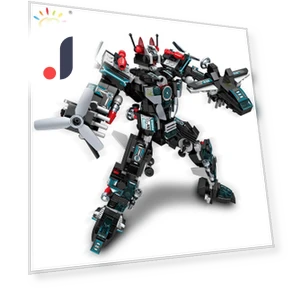 Urban Special Forces Police Robot Transformer Building Blocks Set — Construction Kits, Favorlook