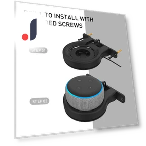 Wall Mount Holder for Smart Home Speakers — Speaker Mounts, Homedepot
