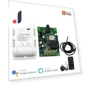 WiFi Smart Temperature Switch with Thermostat — HVAC Controls, Homedepot