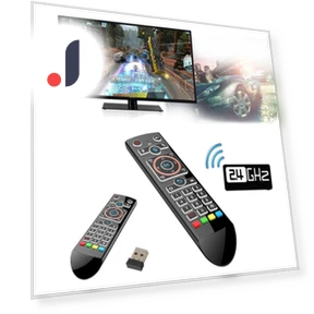 Wireless Air Mouse with Gyroscope and IR Learning — Remote Controls, Homedepot