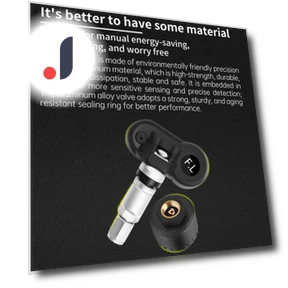 Wireless Solar Tire Pressure Monitoring System — TPMS Sensor Replacements, TOMTOP JMS