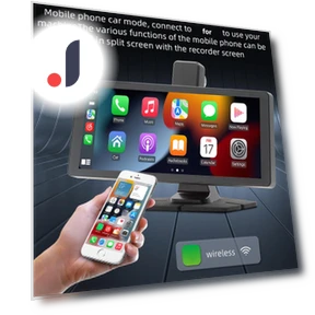 10.26-inch Wireless CarPlay Monitor — Stereo Receivers, Homedepot