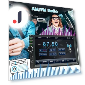 2 Din Car Bluetooth Radio with 7-inch Touch Screen — Stereo Receivers, A Surname Home